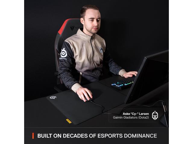 SteelSeries - QcK Performance Gaming Mouse Pad XL - Control - Black - image 12