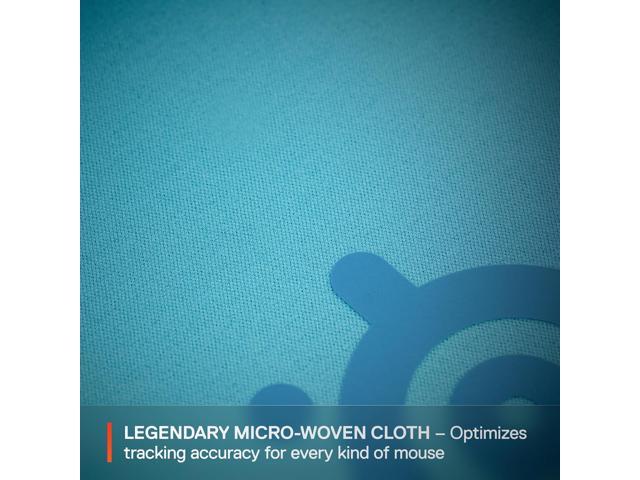 SteelSeries - QcK Cloth Gaming Mouse Pad (Medium) - Aqua - image 5