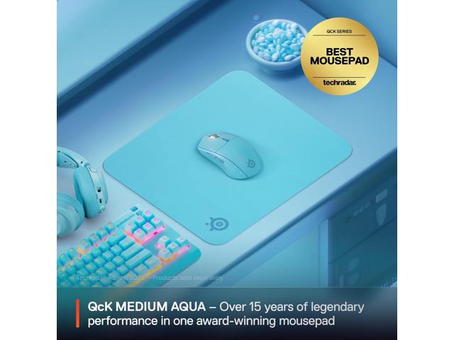 SteelSeries - QcK Cloth Gaming Mouse Pad (Medium) - Aqua - image 6