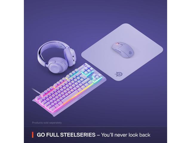 SteelSeries - QcK Cloth Gaming Mouse Pad (Medium) - Lavender - image 7