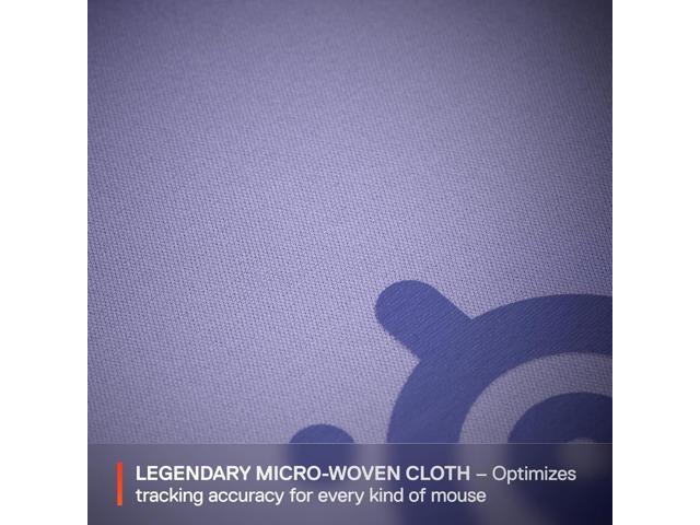 SteelSeries - QcK Cloth Gaming Mouse Pad (Medium) - Lavender - image 5