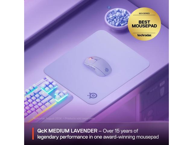 SteelSeries - QcK Cloth Gaming Mouse Pad (Medium) - Lavender - image 6