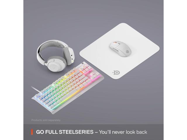 SteelSeries - QcK Cloth Gaming Mouse Pad (Medium) - White - image 7