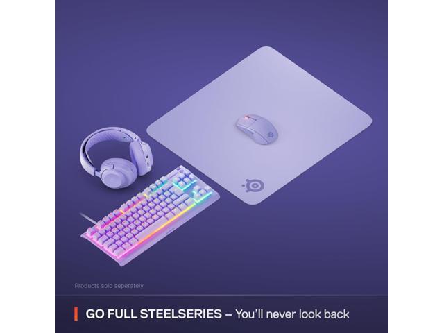 SteelSeries - QcK Cloth Gaming Mouse Pad (Large) - Lavendar - image 7