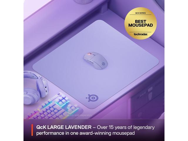 SteelSeries - QcK Cloth Gaming Mouse Pad (Large) - Lavendar - image 6