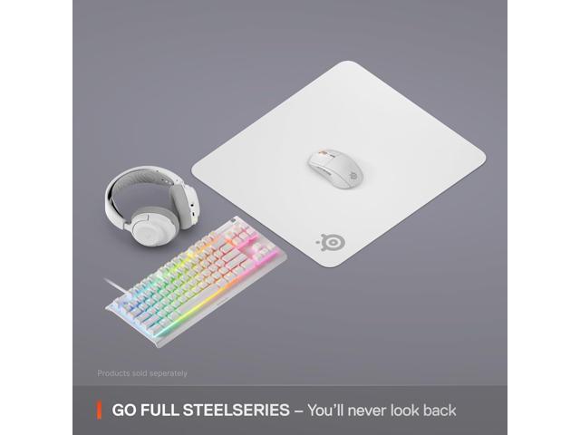 SteelSeries - QcK Cloth Gaming Mouse Pad (Large) - White - image 7