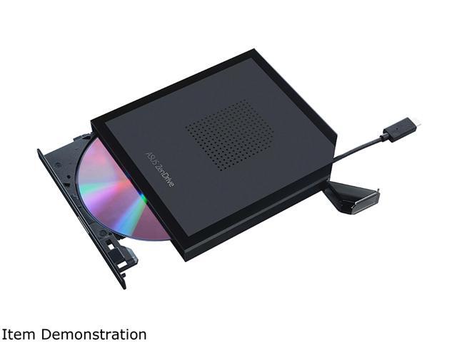 ASUS - ZenDrive 8x External DVD±RW/CD-RW Drive - Black - image 3