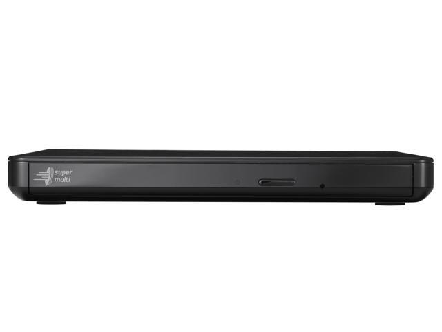 LG - 24x Write/24x Rewrite/24x Read CD - 8x Write DVD External USB 2.0 DVD-Writer Drive - Multi - image 3