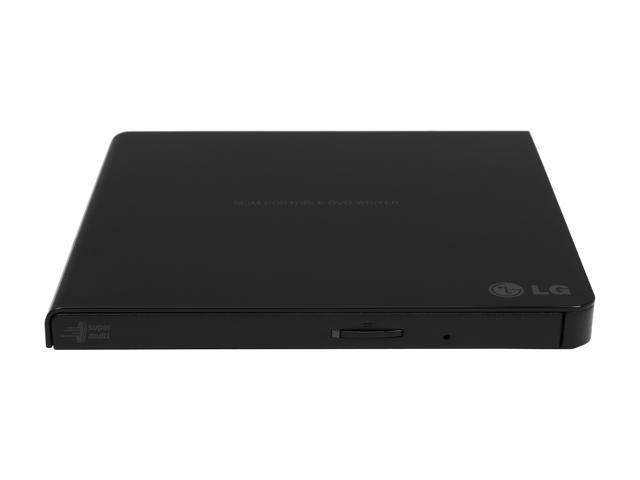 LG - 8x External USB 2.0 Double-Layer DVD±RW/±R/-RAM/CD-RW Drive - Black - image 3