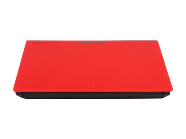 SAMSUNG Ultra-Slim Optical Drives Red, M-Disc Support, MAC OS X compatible Model SE-208GB/RSRD
