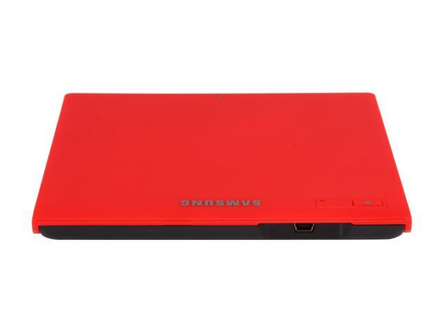 SAMSUNG Ultra-Slim Optical Drives Red, M-Disc Support, MAC OS X compatible Model SE-208GB/RSRD