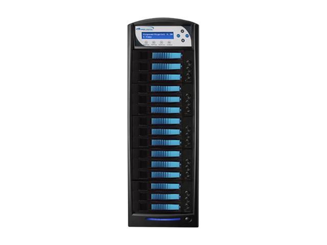 HDDSHARK 14 TARGET STANDALONE HARD DRIVE SSD DUPLICATOR COPIER - image 2