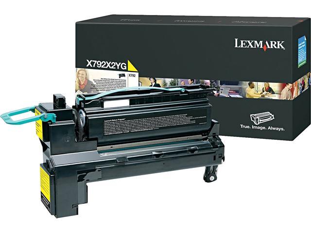 Lexmark X792X2YG Extra High Yield Toner Cartridge - Yellow