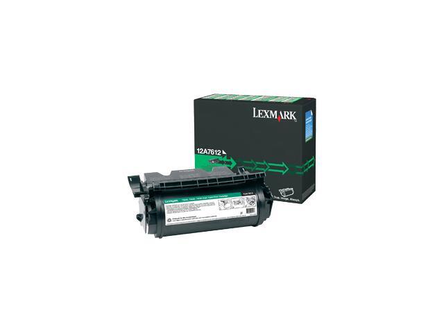 Lexmark 12A7612 Toner Cartridge - Black