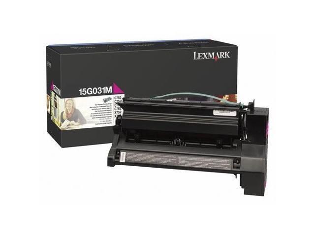 LEXMARK 15G031M Toner Cartridge Magenta