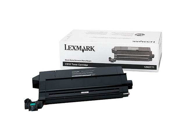 Lexmark 12N0771 Toner Cartridge - Black