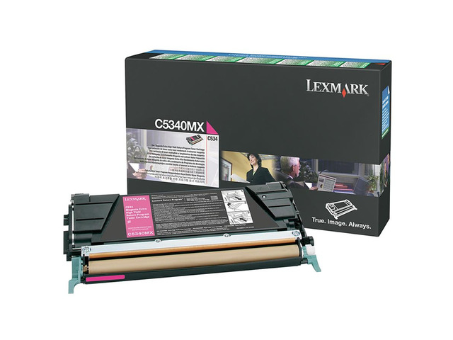 Lexmark C5340MX Extra High Yield Return Program Toner Cartridge - Magenta