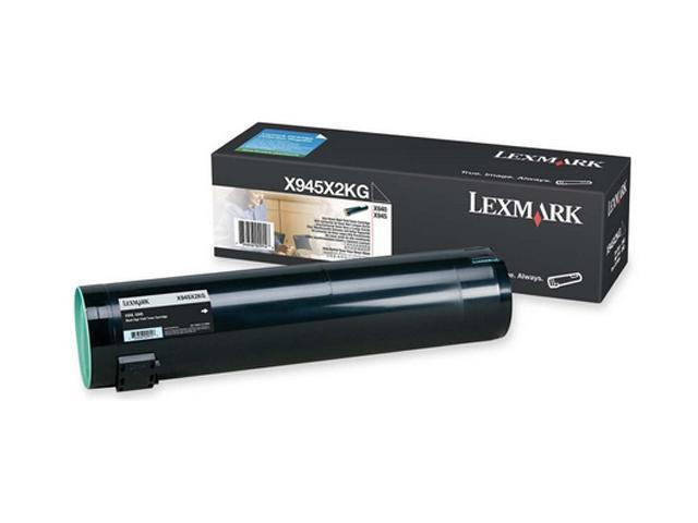 Lexmark X945X2KG High Yield Toner Cartridge - Black