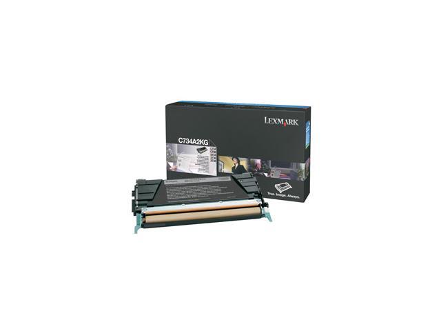 Lexmark C734A2KG Toner Cartridge - Black
