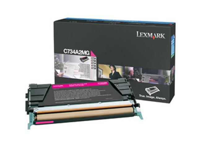 Lexmark C734A2MG Toner Cartridge - Magenta