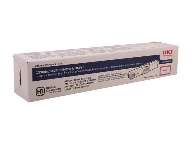 Oki Data 44469702 Toner Cartridge - Magenta
