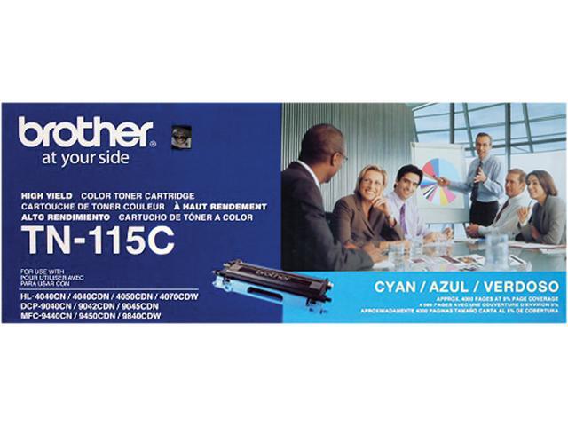 Brother TN115C High Yield Toner Cartridge - Cyan