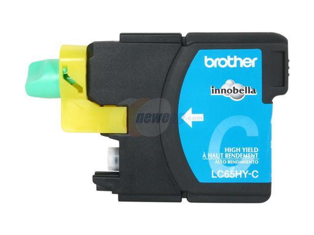 Brother LC65HYC High Yield Innobella Ink Cartridge - Cyan