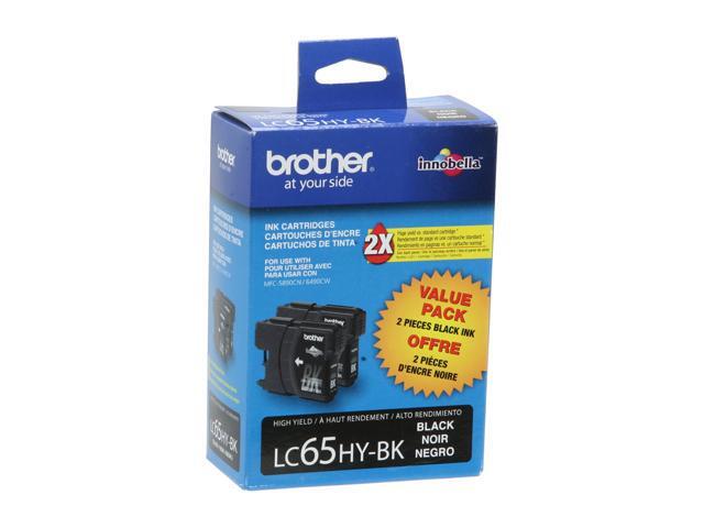 Brother LC652PKS High Yield Innobella Ink Cartridge - Dual Pack - Black