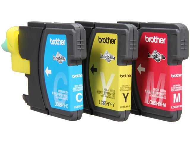 Brother LC653PKS High Yield Innobella Ink Cartridge - Combo Pack - Cyan/Magenta/Yellow