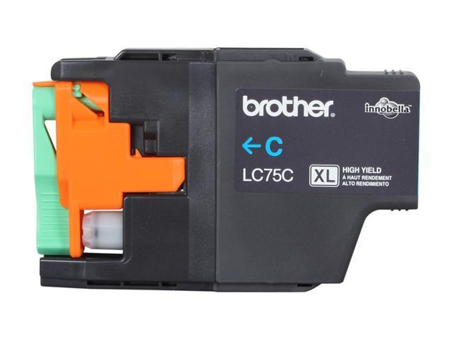 Brother LC75C High Yield Innobella Ink Cartridge - Cyan