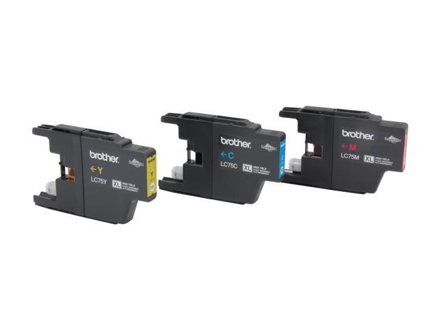 Brother LC753PKS High Yield Innobella Ink Cartridge - Combo Pack - Cyan/Magenta/Yellow