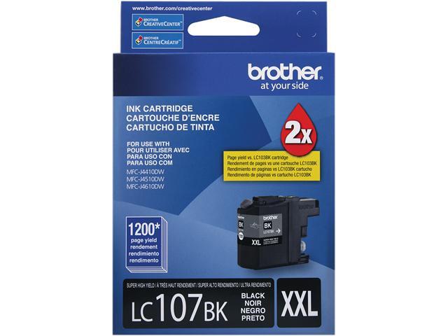 Brother LC107BK Super High Yield Innobella Ink Cartridge - Black