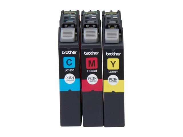 Brother - LC1033PKS XL High-Yield 3-Pack Ink Cartridges - Cyan/Magenta/Yellow - image 4