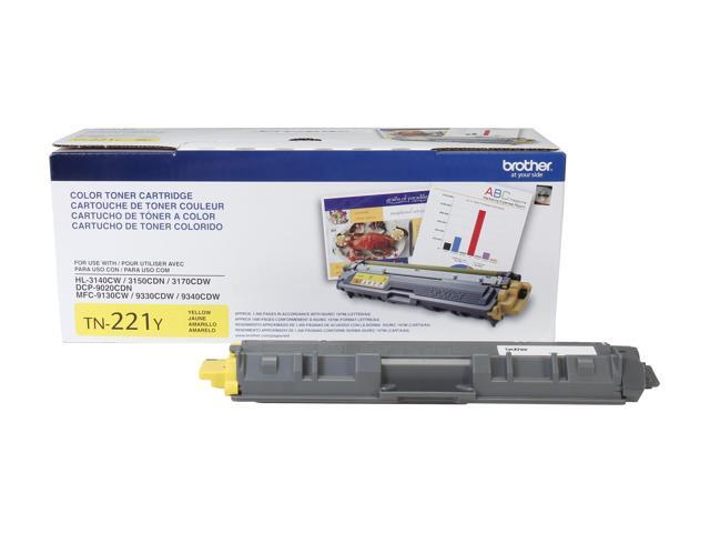 Brother - TN221Y Standard-Yield Toner Cartridge - Yellow - image 3