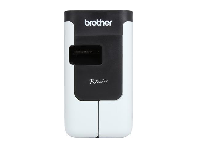 Brother P-touch PT-P700 PC-Connectable Label Printer for PC and Mac, Thermal Transfer, 180 x 360 dpi, 30mm./sec, Up to 4 Print Lines, Auto Cutter,...