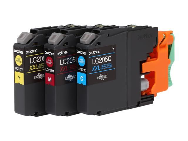 Brother LC2053PKS High Yield Innobella Ink Cartridge - Combo Pack - Cyan/Magenta/Yellow
