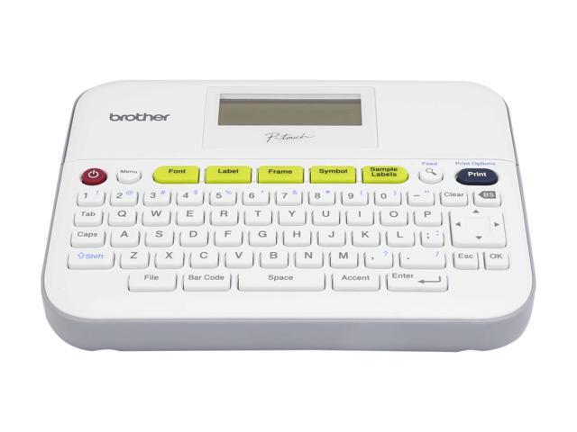 Brother P-touch PT-D400AD Versatile, Easy-to-Use Label Maker, Thermal Transfer, 180 dpi, 20mm./sec, Up to 5 Print Lines, Manual Cutter, Barcode...