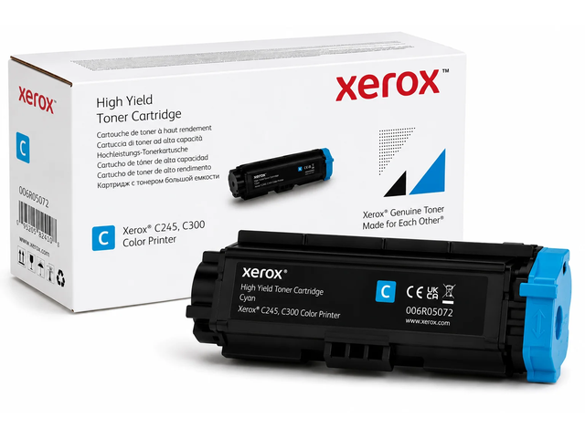 Xerox 006R05072 Cyan Print Cartridge for Xerox C240, 245, 255, C300, 303, 305 - XER006R05072
