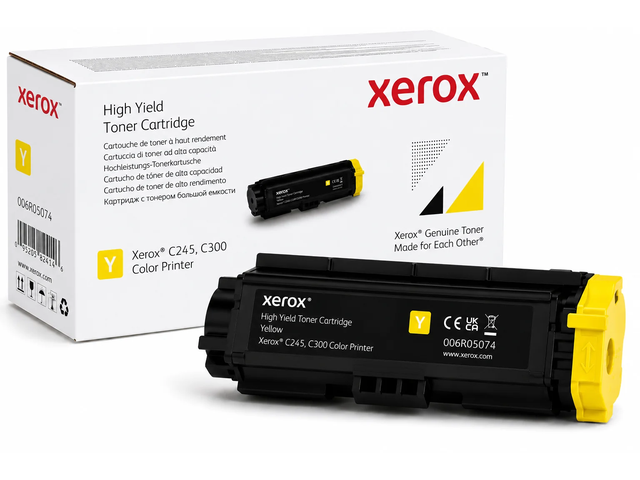 Xerox 006R05074 Yellow Print Cartridge for Xerox C240, 245, 255, C300, 303, 305 - XER006R05074