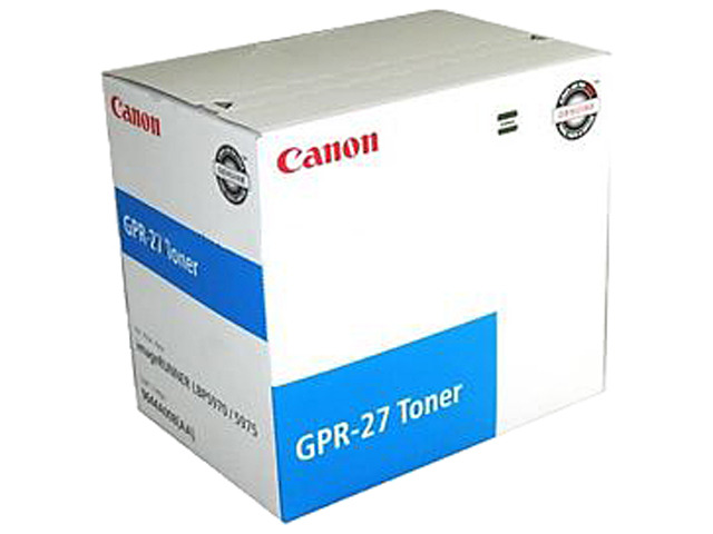 Canon GPR-27 Cyan (9644A008) (GPR-27) Toner, 6000 Page-Yield Cyan