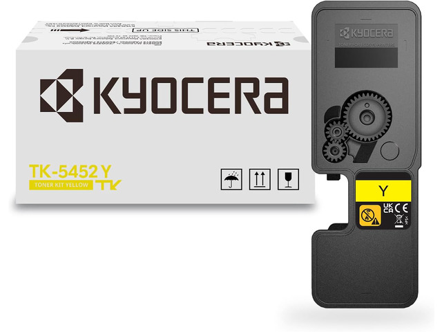 Kyocera TK-5452Y Yellow Toner Cartridge for MA2600cwfx/MA2600cwx/ PA2600cwx Genuine KYOCERA TK-5452Y Toner - 1T0C0DAUS0