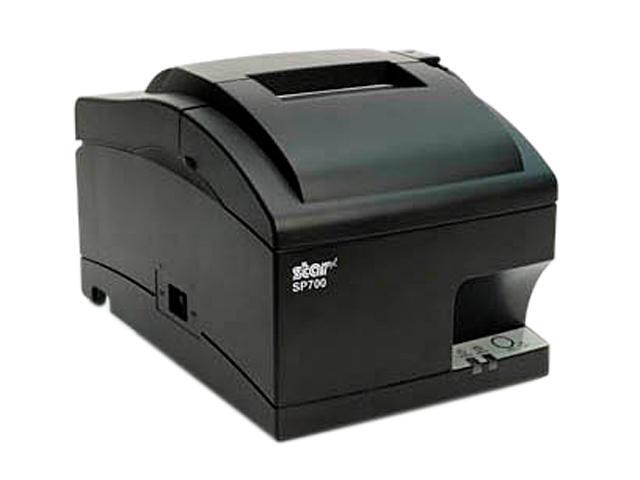 Star Micronics 39330310 SP700 Series Impact Dot Matrix Receipt Printer, Serial, Tear Bar, Gray - SP712MD GRY US