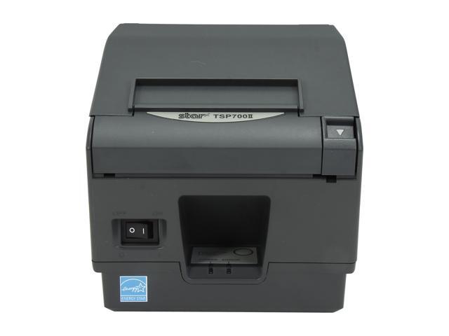 Open Box - Star Micronics 37999950 TSP700II Series Direct Thermal Receipt Printer - Gray - TSP743IIL-24 GRY