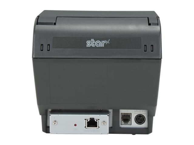 Open Box - Star Micronics 37999950 TSP700II Series Direct Thermal Receipt Printer - Gray - TSP743IIL-24 GRY