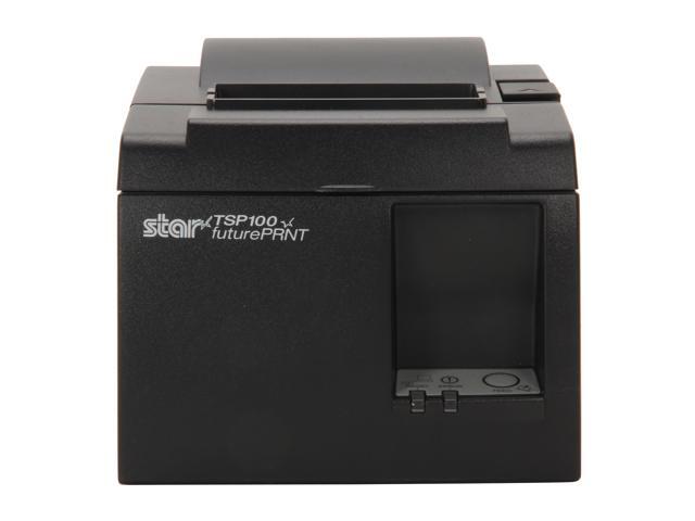 Star Micronics 39464910 TSP100III Series TSP143 Thermal Receipt Printer, Auto-cutter, Ethernet (LAN), Ethernet Cable, Internal Power Supply, Gray -...