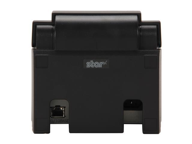 Star Micronics 39464910 TSP100III Series TSP143 Thermal Receipt Printer, Auto-cutter, Ethernet (LAN), Ethernet Cable, Internal Power Supply, Gray -...