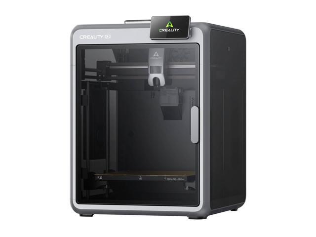 Creality K2 3D Printer, 260x260x260mm Build, Step-Servo Motors, 600mm/s Speed, Smart Auto Leveling, CFS Compatible (not included)