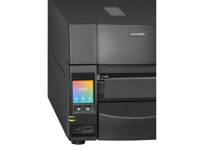 Citizen CL-S700III CL-S700IIINNU Industrial Label Printer - 12ips, 300mm/s, Thermal Transfer/Direct Thermal, 4.6' Width, 8' Roll, 450m Ribbon,...