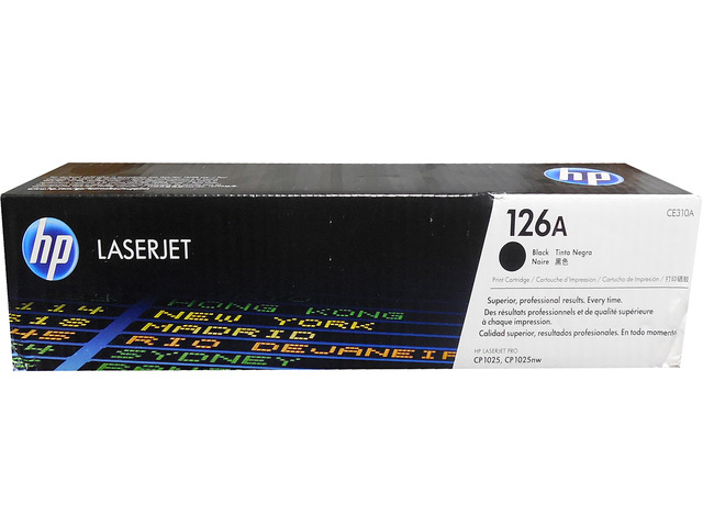 HP 126A CE310A Original LaserJet Toner Cartridge Black
