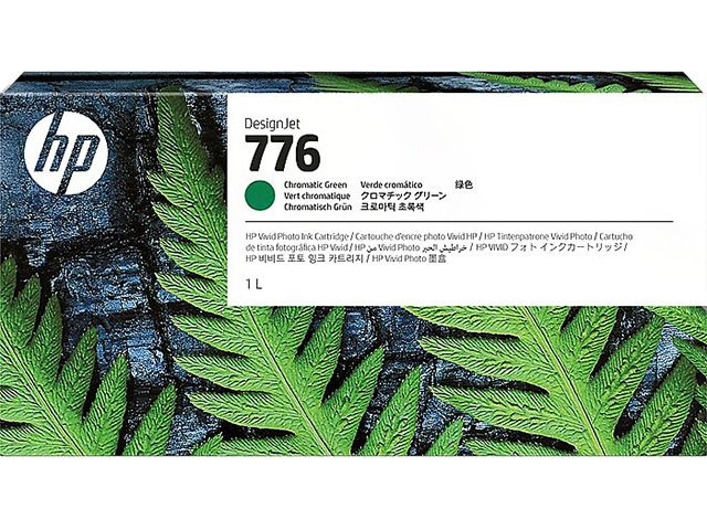 HP 776 1XB03A 1-liter Ink Cartridge Chromatic Green